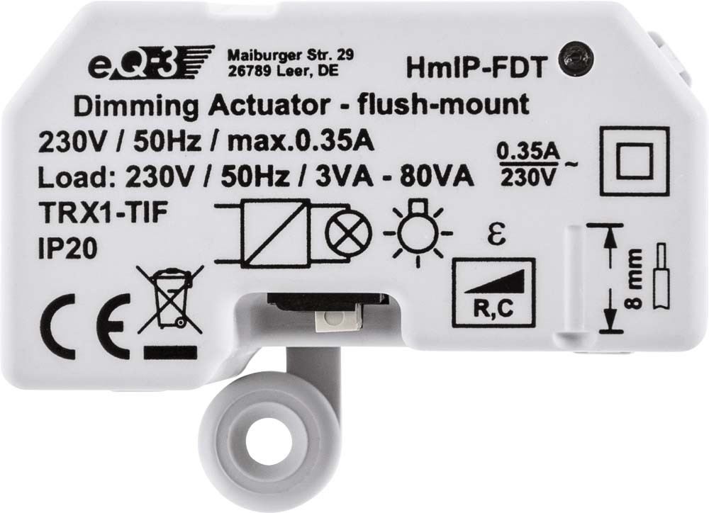 619543-3_HmIP-Dimmaktor-UP-Phasenab-V_150609A0 jpg - Produktbild Vorderseite