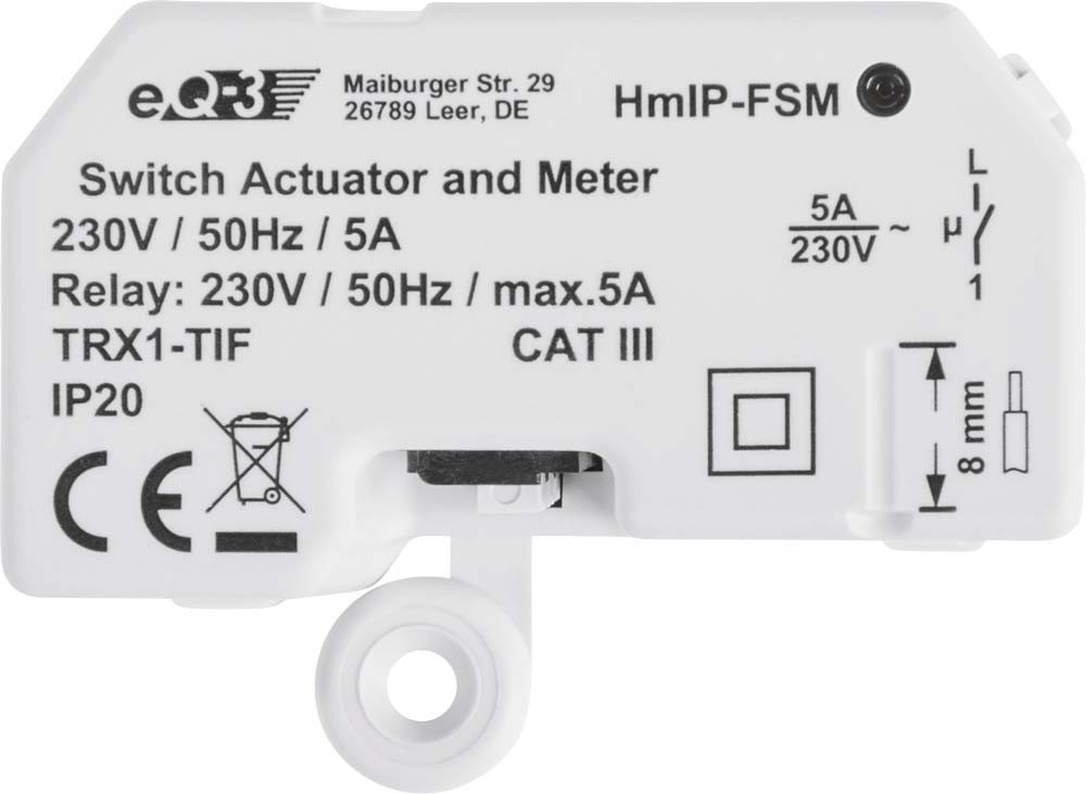 619543-2_HmIP-Schalt-Mess-Aktor-Unterputz-V_142721A0 jpg - Produktbild Vorderseite