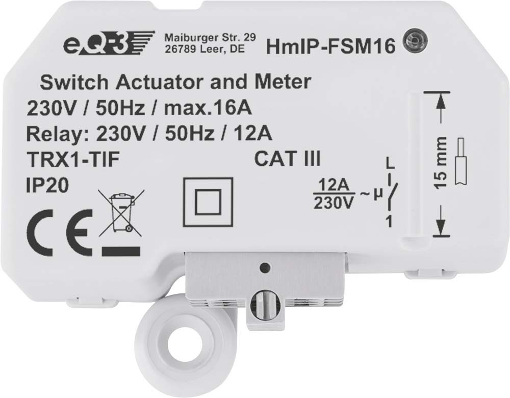 619543-3_HmIP-Schalt-Mess-Aktor-UP-16A-V_150239A0A jpg - Produktbild Vorderseite