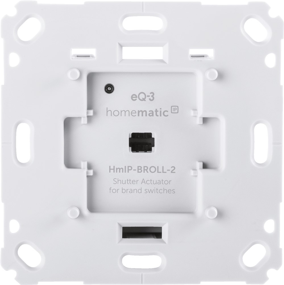 Homematic IP Rollladenaktor für Markenschalter HmIP-BROLL-2 (VE6), 6 Stück