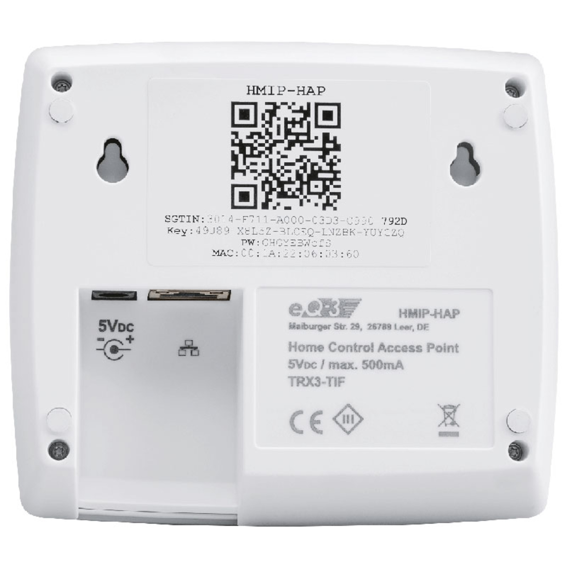 Homematic IP Set Beschattung mit Access Point HmIP-HAP, 3x Rollladenaktor HmIP-BROLL-2, 3x Tasterwippe für HmIP-BROLL