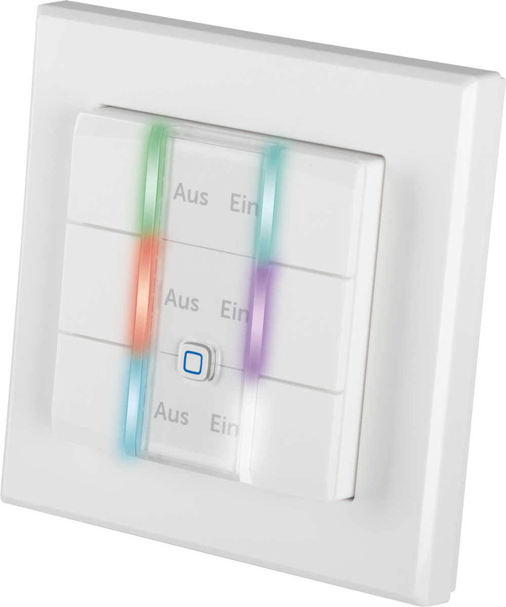 Homematic IP Wired Starter Set Licht - 1x HmIP-HAP, 1x HmIPW-DRAP, 1x Netzteil, 6x HmIPW-WRC6, 3x HmIPW-DRS8